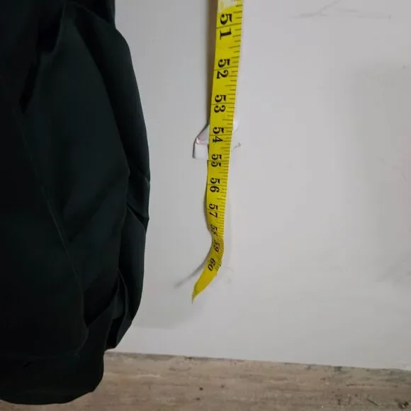 Veiled Collection Selena Dress Medium Green Ruched Elegant Cocktail Gown - Picture 11 of 15